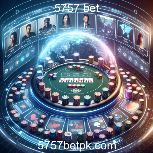 Atrações do Poker Online na 5757 Bet